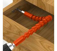 TEMU 1pc Universal Flexible Shaft Drill Extension Cord, Accesorio de taladro manual de metal rotativo de 360°, No requiere batería, para bits de destornillador y conexión de zócalo