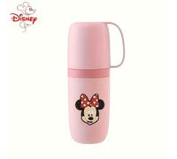 TEMU 1pc Vaso de Cepillo Dental Portátil Disney & Minnie con Soporte Antipolvo, Juego de Cuidado Dental para el Hogar - Diseño Sencillo: Combo de Vaso y Enjuague