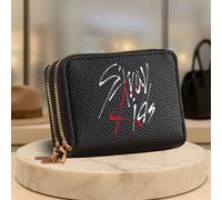 TEMU 1pc Vintage Retro con Personaje de Dibujos Animados Stray-K-Ids, Adecuada para Monedas, Tarjetas, Efectivo y Llaves, y Duradera para Uso Diario, Regalo, Accesorio de Viaje con Logo