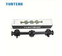 TEMU 1pc Yunteng 369 Aleación de aluminio Barra de extensión de aéreo, Barra horizontal de soporte de cámara, Adaptador de de vertical, Cruz de brazo para fotografía SLR