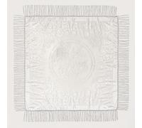 TEMU 1pieza Elegante Pashmina Estampado Floral, 110cm - Poliéster , Terminación Franjada, para Fiestas de y Verano, Moda y , Pashmina de Fiesta | Pashmina Estampado Floral | Pashmina Franjada