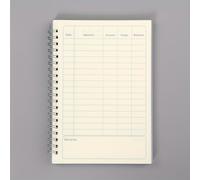 TEMU 1pieza Libreta de gestión financiera manual con 60 páginas interiores adecuada para contabilidad en el hogar, supermercado y oficina