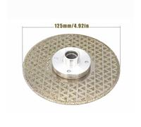 TEMU 1pieza M14 Hoja de sierra de diamante, rueda de corte de diamante de cara, aleación de acero, para mármol, , baldosas de cerámica, necesita electricidad