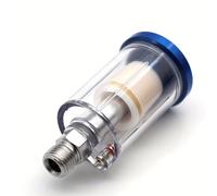 TEMU 1pieza PULLNENT Compresor de Metal Filtro de Aire, Entrada y de 1/4" NPT, Separador de Agua y Aceite, Eliminación de Vapor, Necesita Electricidad ni Batería