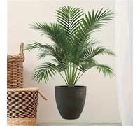 TEMU 1pz Pegatina de Planta Verde, Adhesivo Decorativo para el Hogar Autoadhesiva para Dormitorio, , Pasillo, Calcomanías de Hojas Realistas