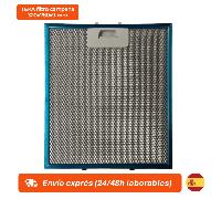TEMU 1ud Filtro Metálico Repuesto para Campana Extractora TEKA modelos DE60, , DE70, DE90 | Medidas 320x280x9 mm | Aluminio Lavable, Resistente al y Fácil de Instalar