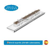 TEMU 1ud Luz LED para Frigorífico Compatible con Balay, Bosch y Siemens - Medidas 138x32 mm, Código original 10003924