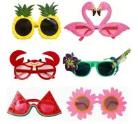 TEMU 2/3/6pcs Juego de Gafas Hawaianas, Accesorios para Maquillaje Tropical, Decoración para Fiestas en , , Fiesta de Solteros, , Fotos Hawaianas para Halloween, Navidad y Suministros para Fiestas