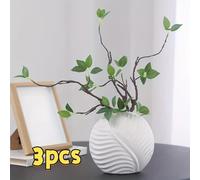 TEMU 2/3 Piezas de Artificial Simulada con Marchitas, Arreglo de Hojas de Espuma Zen para Mesa de , Decoración de Mesa de Flores para Sala, Exhibición de Flores Falsas de Artificial