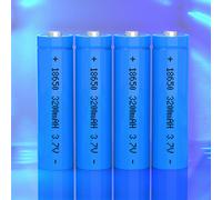 TEMU 2/ 4/ 5/ 8/ 10 piezas Batería Recargable 18650 de 3.7V, Adecuada para Faros, Luces Decorativas, Ventiladores Pequeños, Lámparas, Pendientes, Relojes, etc. No es compatible con AA/AAA