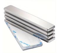 TEMU 2/4/6/10/12pcs Imanes de Neodimio, Super Imanes de Resistencia con Adhesivo Cara, Imán de Potente