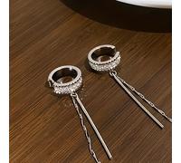 TEMU 2/4 piezas de elegantes pinzas para con borlas largas, perfectas para fiestas y banquetes con un estilo y