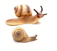 TEMU 2 Adorables Estatuas de , e Esculturas Realistas en Miniatura para Diseño de Jardín, Creativas de Animales Adecuadas para Decoración del Hogar