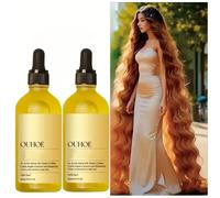 TEMU 2 Botellas de Aceite de para el Cabello con Aceite de Ricino y Aceite de - Hidratación Profunda, las Hebras, Adecuado para Todo Tipo de Cabello, Fórmula , No Engrasa, Ingredientes Naturales