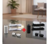 TEMU 2 de Cordones Elásticos Rápidos con Clips de Cápsula, y Negro, Diseño Sin Nudos, Modernos y Prácticos, Adecuados para Varios Estilos de Zapatos