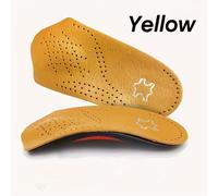 TEMU 2 de Plantillas con Soporte de , Medias Almohadillas de Amarillas para Hombres y Mujeres, Medias Almohadillas de Gruesas Antideslizantes Invisibles