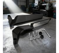 TEMU 2 espejos retrovisores ajustables de 360° para bicicletas de montaña y carretera | Aleación de aluminio duradera, diseño delgado, espejos de moda, ajuste universal