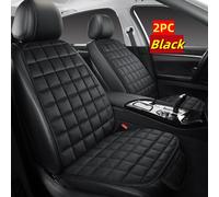 TEMU 2 Juegos de Fundas para Asientos de Coche de Lujo en Peluche de Piezas para el Conductor y Delanteros, 2 Fondos + 2 Respaldo, Universales para Todas , Cálidas para Sedán, SUV y Minivan