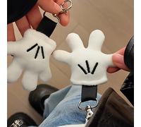 TEMU 2 llaveros de peluche de Mouse de Disney - Adecuados para cinturón, cadena y dije de mochila con diseño animado. Regalo de vacaciones de Disney y accesorio para mochila