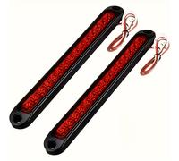 TEMU 2 luces LED auxiliares con lente para modificación de coche | Adecuadas para varios modelos de coche, voltaje de funcionamiento ≤36V, sin batería