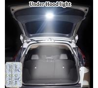 TEMU 2 luces LED USB para coche, debajo del capó | Control táctil, iluminación interior, aptas para vehículos, , escritorio de oficina, dormitorio, luz decorativa portátil para interiores (2 unidades)