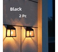 TEMU 2 luces solares de pared de yeso, instalación en pared, luz solar inteligente para exteriores, decoración, luz solar de pared con sensor, automáticamente tu patio, porche, jardín, , garaje