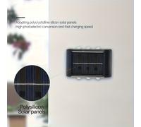 TEMU 2 luces solares de pared para exteriores desde el la , luz solar para porche con , ideales para patio, garaje, cobertizo y calles, ¡¡¡la elección para decoración de jardín !!!