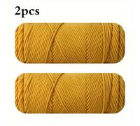 TEMU 2 Madejas de 100g 8 hebras de Hilo Acrílico 100% para Tejer Valentín, Ideal para Bufandas, Gorros, Muñecas, Zapatos y Otras Manualidades. para Principiantes en Tejido