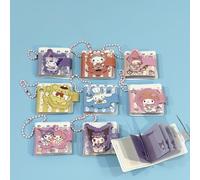 TEMU 2 Mini Cuadernos Compartidos Sanrio con Páginas de Color y Bolsillos, Estilo Pareja Adorable, Diseño Colgante