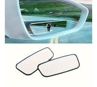 TEMU 2-Pack Espejos de punto : Rectangulares, de , sin , convexos, vástago ajustable, adecuados para coches, SUV y camiones.