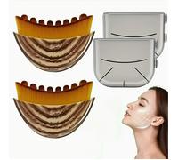 TEMU 2 Paquetes de Cepillos de Masaje Facial Linfático para Piel - Linfedema e Hinchazón, Cuidado Manual con Cerdas ,