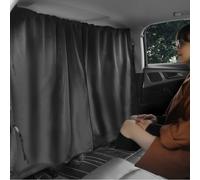TEMU 2 Piezas / 1 Juego de Cortinas Divisorias para Auto sin Perforación, Pantallas de Privacidad Opacas para Delantero y Trasero, Ideales para Viajes y Camping, Regalos para Vacaciones