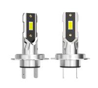 TEMU 2 Piezas Bombillas LED H7 Turbo, 22000LM, Chips CSP, Diseño Miniatura, 12V, Cuerpo de Aluminio, Sin Batería, Con Cableado Fijo para Vehículos,