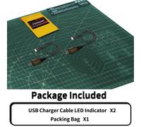 TEMU 2 piezas Cable Cargador USB 7.4V con Conector XH-3P para la mayoría de coches RC, Pistola Gel Blaster, Botes RC y baterías LiPo/Li-ion de 7.4V