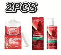 TEMU 2 Piezas Compra 1 y 1 Crema Depilatoria de e Irritante, Eliminación Rápida en , Ideal para Cara, Labios, Axilas, Piernas y Bikini, Adecuada para Hombres y Mujeres