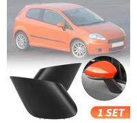 TEMU 2 Piezas Cubierta Espejo Retrovisor L/R Carcasa Espejo Lateral Puerta para Fiat Grand 2005-2020 735593885 735596884