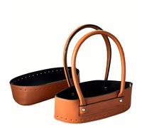 TEMU 2 Piezas de Bolso Tote - Bolsa Tejida con Agujero para Costura, Accesorios para Manual, Material DIY, Cubierta de Bolso, para , Kit para Hacer Billetera