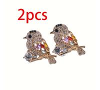 TEMU 2 piezas de Broche y Alfiler para Mujer con Pedrería de que Combinan en , Artesanía y Diseño Único que Destacan el Encanto para Pañuelos, Chaquetas, Bolsos, etc., Fiesta de Boda