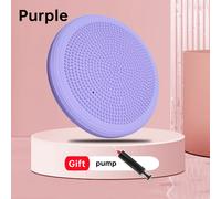 TEMU 2 Piezas de Colchoneta Inflable de Yoga con Bomba - Cojín Inflable Suave para Entrenamiento de Core, Colchoneta de Masaje para Yoga, Pilates y Entrenamiento de