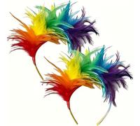 TEMU 2 Piezas de Diademas , Diademas Festivas, Accesorios para Fiestas, Accesorios para el Cabello y Prácticos, Suministros de Diademas para Mujeres