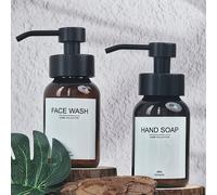 TEMU 2 Piezas de Dispensador de Jabón de Espuma y Dispensador de Mousse Limpiador Facial