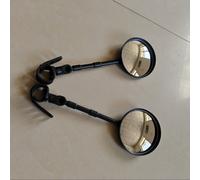 TEMU 2 piezas de Espejos Giratorios Ajustables para Manillar de Bicicleta - Mejoran la Seguridad en , Compatibles con PVC