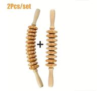 TEMU 2 Piezas de Herramientas de Masaje con Rodillo, Palo de Masaje