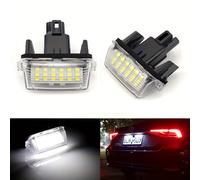 TEMU 2 piezas de luces LED para placas de matrícula para Camry, Corolla, Prius C, Yaris, Highland, Avalon, Vios, Esquire, EZ Hybrid y