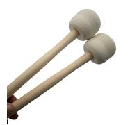 TEMU 2 Piezas de Mazos Profesionales de Fieltro - Mazos de Madera de Resistentes para Platillos, Gongs, , y Percusión