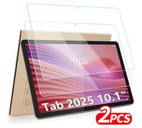TEMU 2 Piezas de Protector de Pantalla de Vidrio Templado Mejorado Compatible con Lenovo Tab 2025 10.1 Pulgadas, [Claridad HD] [Resistente al Agua y a los Arañazos] Fácil Instalación