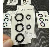 TEMU 2 Piezas de Protectores Metálicos para Lente AF+AR para for Samsung Galaxy S25 Ultra/S25+/S25+ - Cubiertas de Vidrio Templado con Corte , Resistencia a Rayones, Ajuste y Estilo Elegante