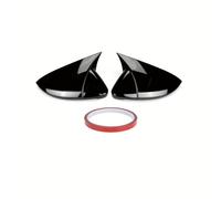 TEMU 2 Piezas de Tapas para Espejos M4 VW Golf 7 7.5 MK7 7.5 Facelift TDI GTI R GTD Base 2013-2020, Cubierta de Espejo Retrovisor / Carbono