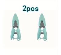 TEMU 2 Piezas de Tijeras Mini Portátiles, Adecuadas para Manos Izquierdas y Derechas, Tijeras Metálicas de Oficina, Cortador de Hilo Para Bordado Cruzado, Varios Colores: , , Rosa, Azul, Verde