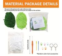 TEMU 2 piezas Lindo Llavero de Flores de , Set de Crochet para Principiantes - Guía Completa de con Tutorial en Video - Manualidades Hechas a para Adultos y Entusiastas de las Manualidades